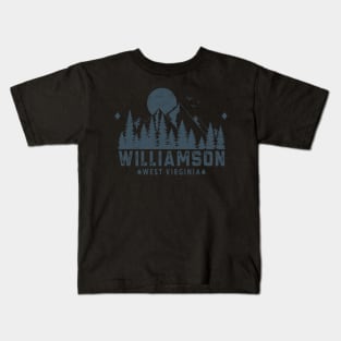 Williamson West Virginia Mountain Sight Kids T-Shirt